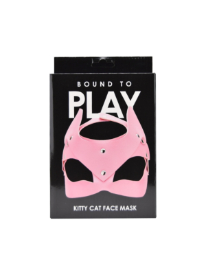 Bound to Play Kitty Cat Face Mask Pink