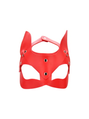 Bound to Play Kitty Cat Face Mask Red