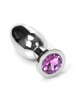 Jewel Buttplug - Medium Pink