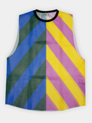 Tank Top Stripped Sunny - Yellow/Pink