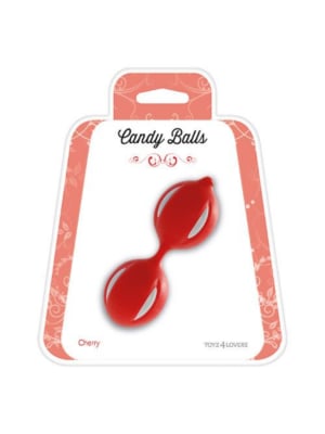 Candy Vaginal balls cherry red