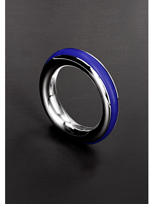 Μεταλλικό Δαχτυλίδι Πέους Cazzo Cock Ring 40 mm (Μπλε) - Triune - Ανδρικό Sex Toy