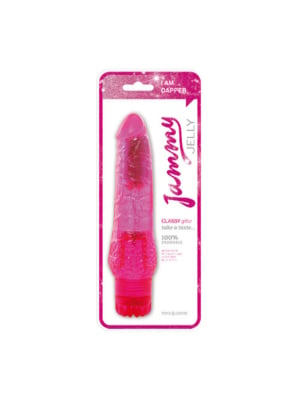 Vibrator jammy jelly classy glitter pink