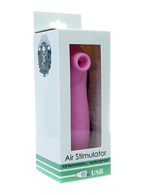 Clitoral Air Stimulator USB 10 functions Pink