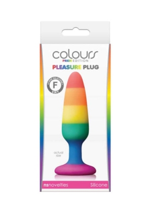 Πρωκτική Σφήνα Colours Pride Edition Pleasure Butt Plug 11 cm - NS Novelties