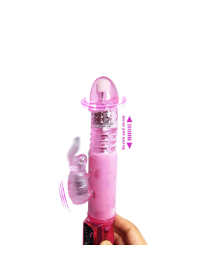 Crazy Bunny, 3 vibration functions 3 rotation functions Thrusting