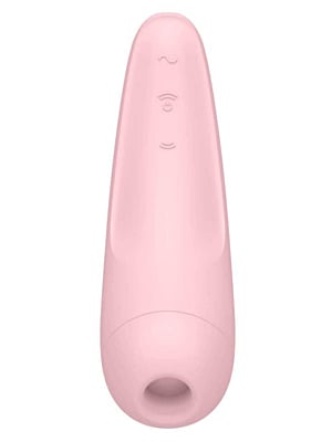 Satisfyer Curvy 2+ , Δονητής συμβατός με εφαρμογή, Ρόζ