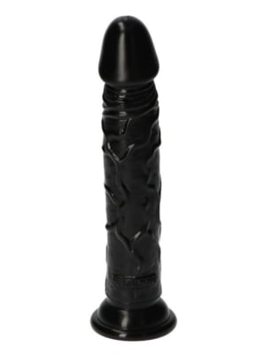 Ρεαλιστικό Ομοίωμα Πέους Amedeo Black Italian Cock 19 cm - Toyz4lovers - Βάση Βεντούζας -Φλέβες