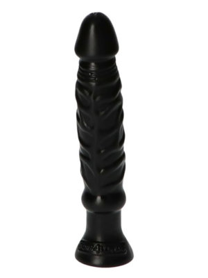 Ρεαλιστικό Ομοίωμα Πέους Italian Cock Teo με Βάση Βεντούζας 10,5 cm (Μαύρο) - Toyz4lovers - Dildo Με φλέβες