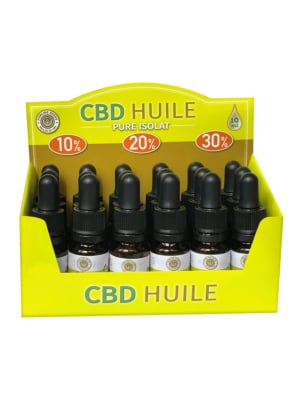 HUILES CBD PURE ISOLAT 10ml 1PCS