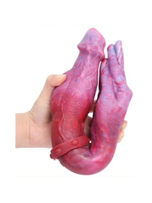 XXL Ομοίωμα Πέους Double Dildo Hand Monster 42 x 6 cm