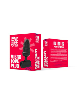 Love in the Pocket - Love Plug Vibrating Butt Plug