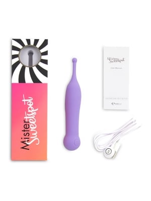 Purple clit shaker Feelztoys Mister Sweetspot