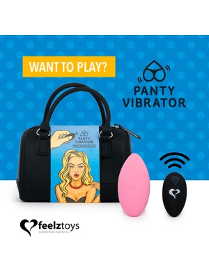 Feelztoys Panty Vibe Remote Controlled Vibrator pink 10cm