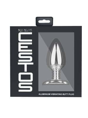 NEXUS - CESTOS ALUMINIUM REMOTE CONTROL VIBRATING BUTT PLUG