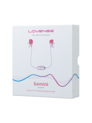 Lovense - Gemini App-controlled Vibrating Nipple Clamps