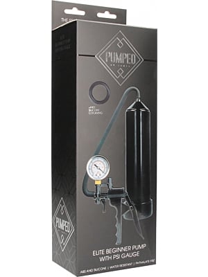 Pumped Elite Beginner Pump With PSI Gauge