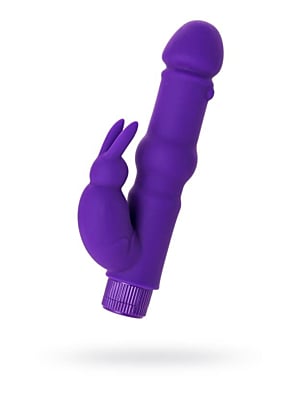 Επαναφορτιζόμενος Δονητής Κουνελάκι Multi Speed Rabbit Vibrator 18 cm (Μωβ) - A-Toys - Διέγερση Κλειτορίδας