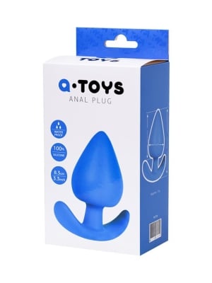 Πρωκτική Σφήνα Classic Anal Plug Μπλε - A-Toys 