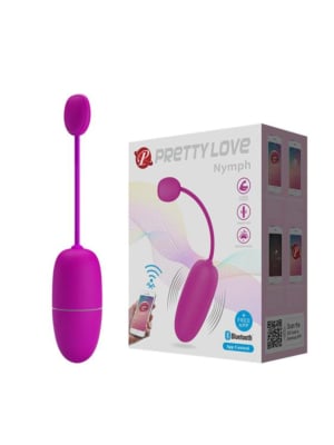 Pretty Love Nymph bullet vibration Mobile APP remote control Purple