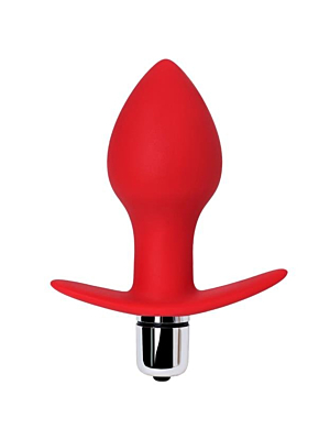 Δονούμενη Πρωκτική Σφήνα ToDo Glam Butt Plug (Κόκκινη) - ToyFa