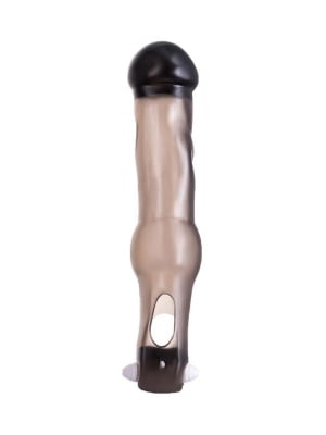 XLover Penis Sleeve 19.4 cm - ToyFa Δονούμενη Προέκταση Πέους