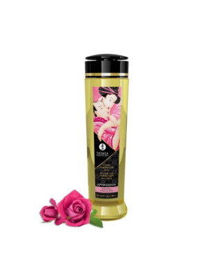 Λάδι για Ερωτικό Μασάζ Shunga Rose 240 ml - Massage Oil - Διεγερτικό Gel