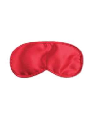 Satin Love Mask - Red