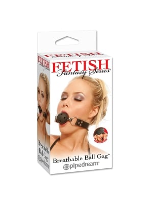 Φίμωτρο Fetish Fantasy - Μαύρο-Breathable Ball Gag