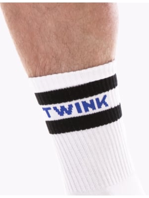 FETISH HALF SOCKS TWINK - WHITE 