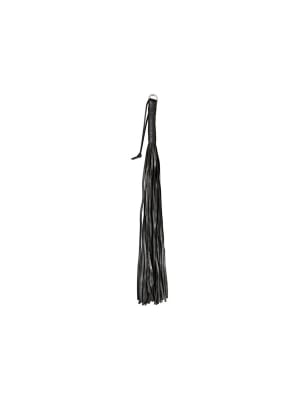 Leather Black Whip Soft - 24 Strings