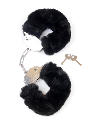 Furry Cuffs Black