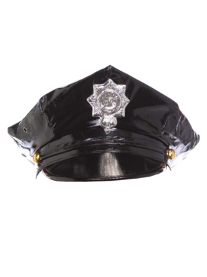 Σέξι Γυναικείο Αστυνομικό Καπέλο Βινυλίου - Foreplay