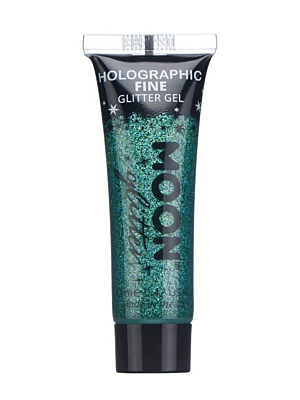 Holographic Fine Glitter Gel - green