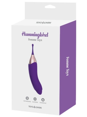 Hummingbird 7cm Toyz4Lovers - Purple