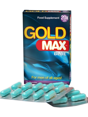 Ανδρικές διεγερτικές κάψουλες GoldMAX Blue 450gr