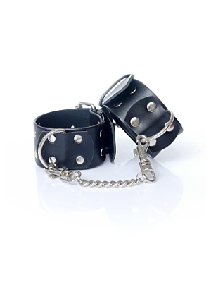 Handcuffs with studs 4 cm (Vegan Leather)