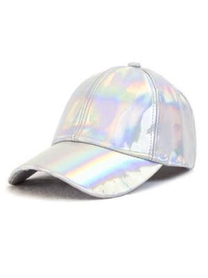 Holgraphic Baseball Cap Silver