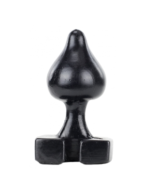 Λεία Πρωκτική Σφήνα Βινυλίου Heavyball Butt Plug 18 x 10 cm - Pluggiz
