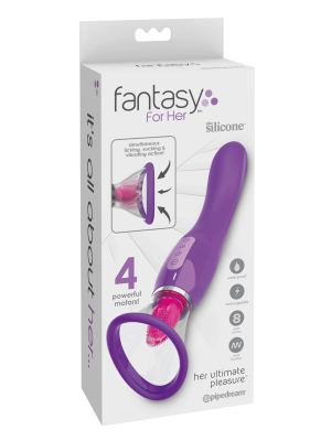 Pipedream Fantasy For Her Ultimate Sucking Pleasure Purple