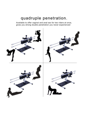 Μηχανή Σεξ Hismith Premium Quad Penetration