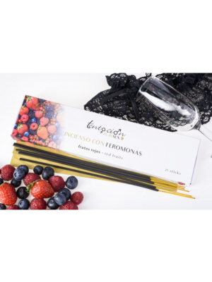 INCENSE WITH PHEROMONES RED FRUITS CASE 25 STICKS