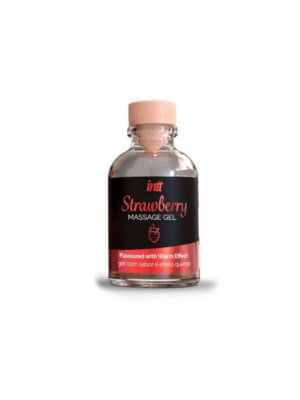Intt - Hot Effect Strawberry Flavor Massage Gel 30ml
