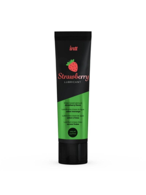Intt - Intimate Water-based Lubricant Strawberry Flavor 100ml