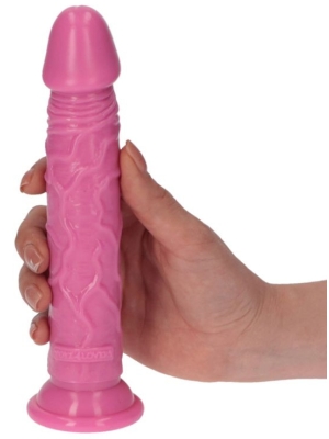 Ρεαλιστικό Ομοίωμα Πέους Italian Cock με Βάση Βεντούζας 16.5 cm (Ροζ) - Toyz4lovers - Έντονες Φλέβες