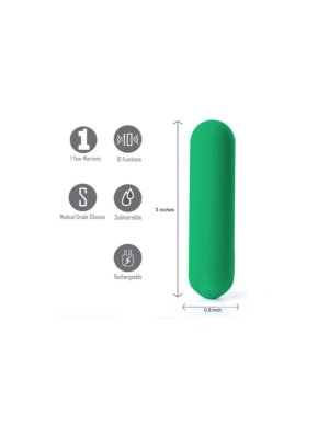 Jessi - Mini Bullet Vibrator Green