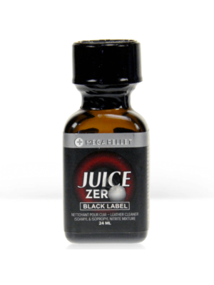 Poppers Leather Cleaner Juice Zero Black Label 24ml