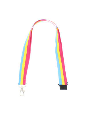 90cm Pansexual Lanyards with Detachable Keyhook