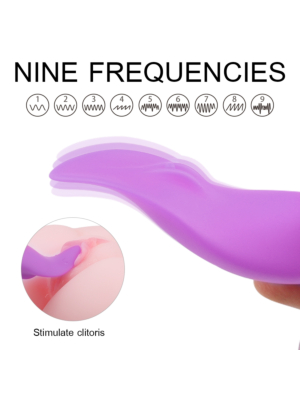 Lindi Clitoris Stimulator 9 Vibration Modes Silicon USB 