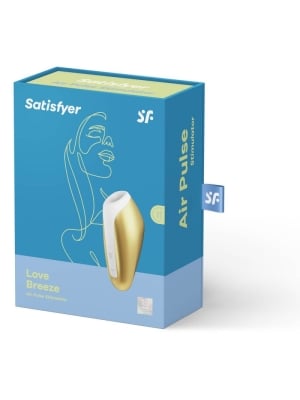 Satisfyer Love Breeze Air Pulse Clitoral Stimulator (yellow)